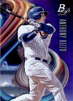 2018 Bowman Platinum - Purple #63 Anthony Rizzo Front