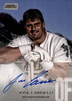 2018 Stadium Club - Autographs #SCA-JC Jose Canseco Front