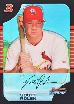 2005 Bowman Chrome - Refractors #80 Scott Rolen Front