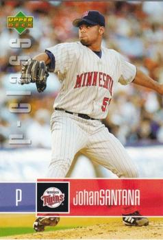 2004 Upper Deck r-class #86 Johan Santana Front