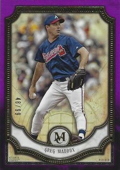 2018 Topps Museum Collection - Amethyst #67 Greg Maddux Front