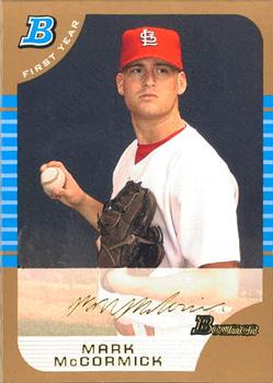 2005 Bowman Draft Picks & Prospects - Gold #BDP31 Mark McCormick Front