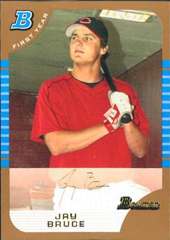 2005 Bowman Draft Picks & Prospects - Gold #BDP32 Jay Bruce Front