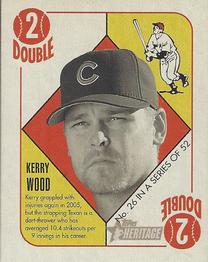2005 Bowman Heritage - ‘51 Topps Heritage Blue Backs #26 Kerry Wood Front