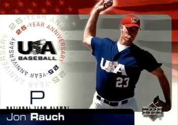 2004 Upper Deck USA 25th Anniversary #USA-148 Jon Rauch Front