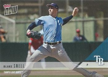 2018 Topps Now Road to Opening Day Tampa Bay Rays #OD-58 Blake Snell Front