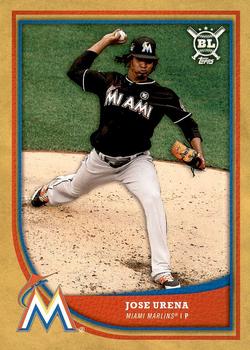 2018 Topps Big League - Gold #66 Jose Urena Front