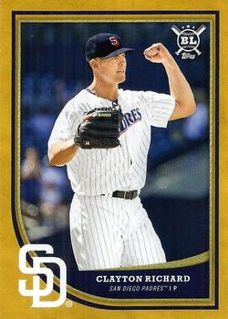 2018 Topps Big League - Gold #257 Clayton Richard Front