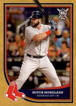 2018 Topps Big League - Gold #395 Mitch Moreland Front