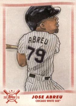 2018 Topps Big League - Star Caricature Reproductions #SCR-JA Jose Abreu Front