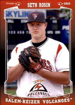 2018 Grandstand Salem-Keizer Volcanoes 20 Years of Success #77 Seth Rosin Front