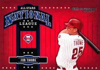2005 Donruss - All-Stars NL #AS-8 Jim Thome Front