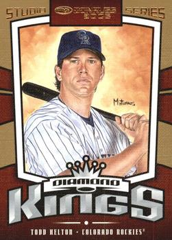 2005 Donruss - Diamond Kings Studio Series #DK-8 Todd Helton Front