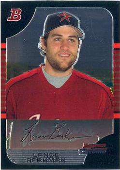 2005 Bowman Chrome #89 Lance Berkman Front