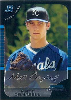 2005 Bowman Chrome #177 Matt Campbell Front