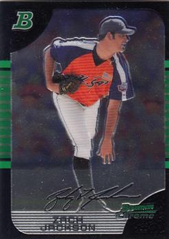 2005 Bowman Draft Picks & Prospects - Chrome #BDP123 Zach Jackson Front