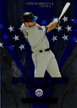 2005 Donruss - Power Alley Blue #PA-19 Mike Piazza Front