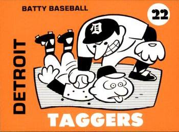 1975 Laughlin Batty Baseball #22 Detroit Taggers Front