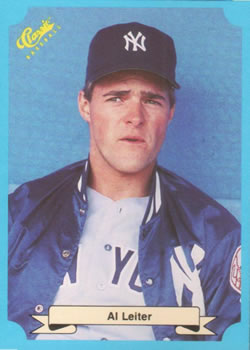 1988 Classic Blue #238 Al Leiter Front