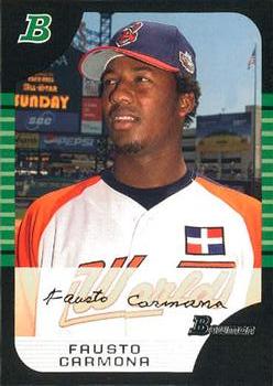 2005 Bowman Draft Picks & Prospects #BDP122 Fausto Carmona Front