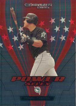 2005 Donruss - Power Alley Red #PA-16 Miguel Cabrera Front