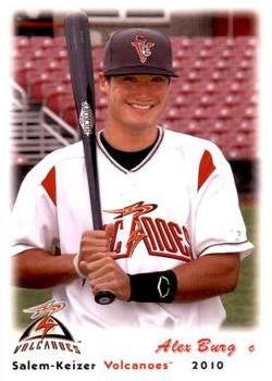 2010 Grandstand Salem-Keizer Volcanoes #NNO Alex Burg Front