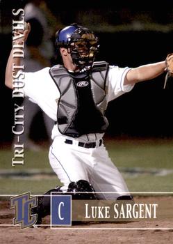 2005 Grandstand Tri-City Dust Devils #10 Luke Sargent Front