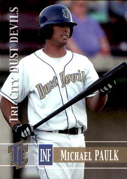 2005 Grandstand Tri-City Dust Devils #17 Michael Paulk Front