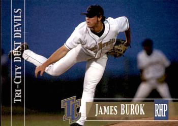 2005 Grandstand Tri-City Dust Devils #23 James Burok Front