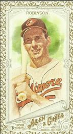 2018 Topps Allen & Ginter - Mini Gold Border #261 Brooks Robinson Front