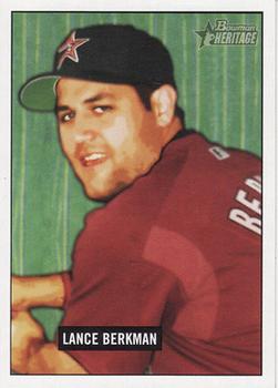 2005 Bowman Heritage #182 Lance Berkman Front