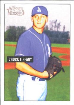 2005 Bowman Heritage #214 Chuck Tiffany Front