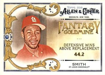 2018 Topps Allen & Ginter - Fantasy Goldmine #FG-28 Ozzie Smith Front