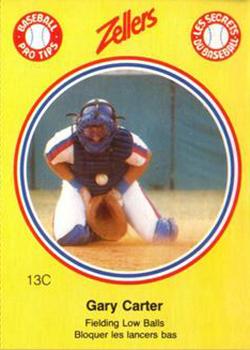 1982 Zellers Montreal Expos #13C Gary Carter Front