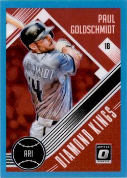 2018 Donruss Optic - Aqua #22 Paul Goldschmidt Front