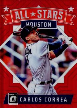 2018 Donruss Optic - Red #170 Carlos Correa Front