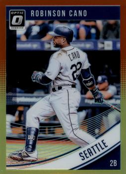 2018 Donruss Optic - Red and Yellow #137 Robinson Cano Front