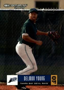 2005 Donruss #348 Delmon Young Front