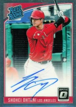 2018 Donruss Optic - Rated Rookies Signatures #RRS-SO Shohei Ohtani Front