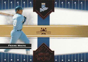 2005 Donruss Champions - Impressions Red #161 Frank White Front