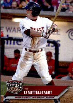 2011 Choice Wisconsin Timber Rattlers #17 TJ Mittelstaedt Front
