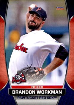 2018 Choice Pawtucket Red Sox #35 Brandon Workman Front