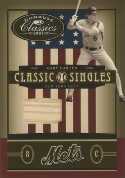 2005 Donruss Classics - Classic Singles Bat #CS-18 Gary Carter Front