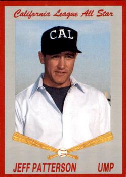 1992 Cal League All-Stars #27 Jeff Patterson Front