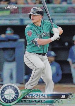 2018 Topps Chrome - Refractor #159 Kyle Seager Front
