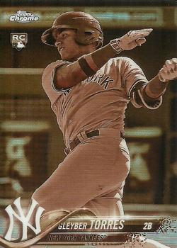 2018 Topps Chrome - Sepia Refractor #31 Gleyber Torres Front