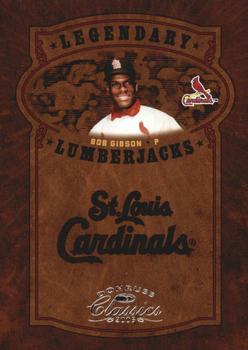 2005 Donruss Classics - Legendary Lumberjacks #LP-5 Bob Gibson Front