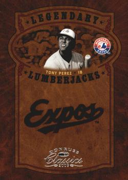 2005 Donruss Classics - Legendary Lumberjacks #LP-45 Tony Perez Front