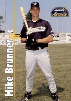 1995 Multi-Ad Auburn Astros #11 Mike Brunner Front