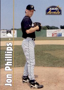 1995 Multi-Ad Auburn Astros #19 Jon Phillips Front